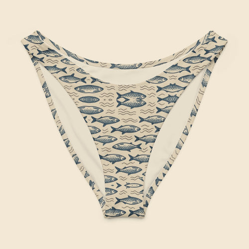 Bas de Bikini Échancré personnalisable, Verso Paris · vue produit