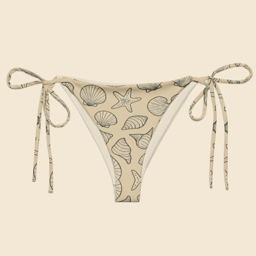 Bas de Bikini à Nouer personnalisable, Verso Paris · vue produit
