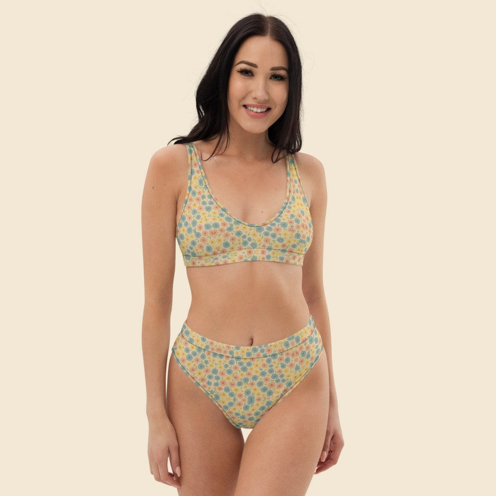 Bikini Taille Haute porté, Verso Paris · mannequin femme