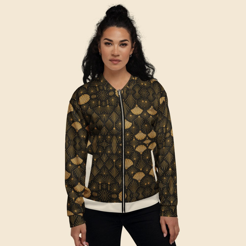 Veste Bomber porté, Verso Paris · mannequin femme