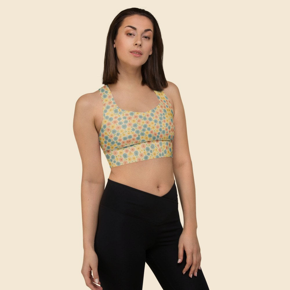 Brassière Longline porté, Verso Paris · mannequin femme