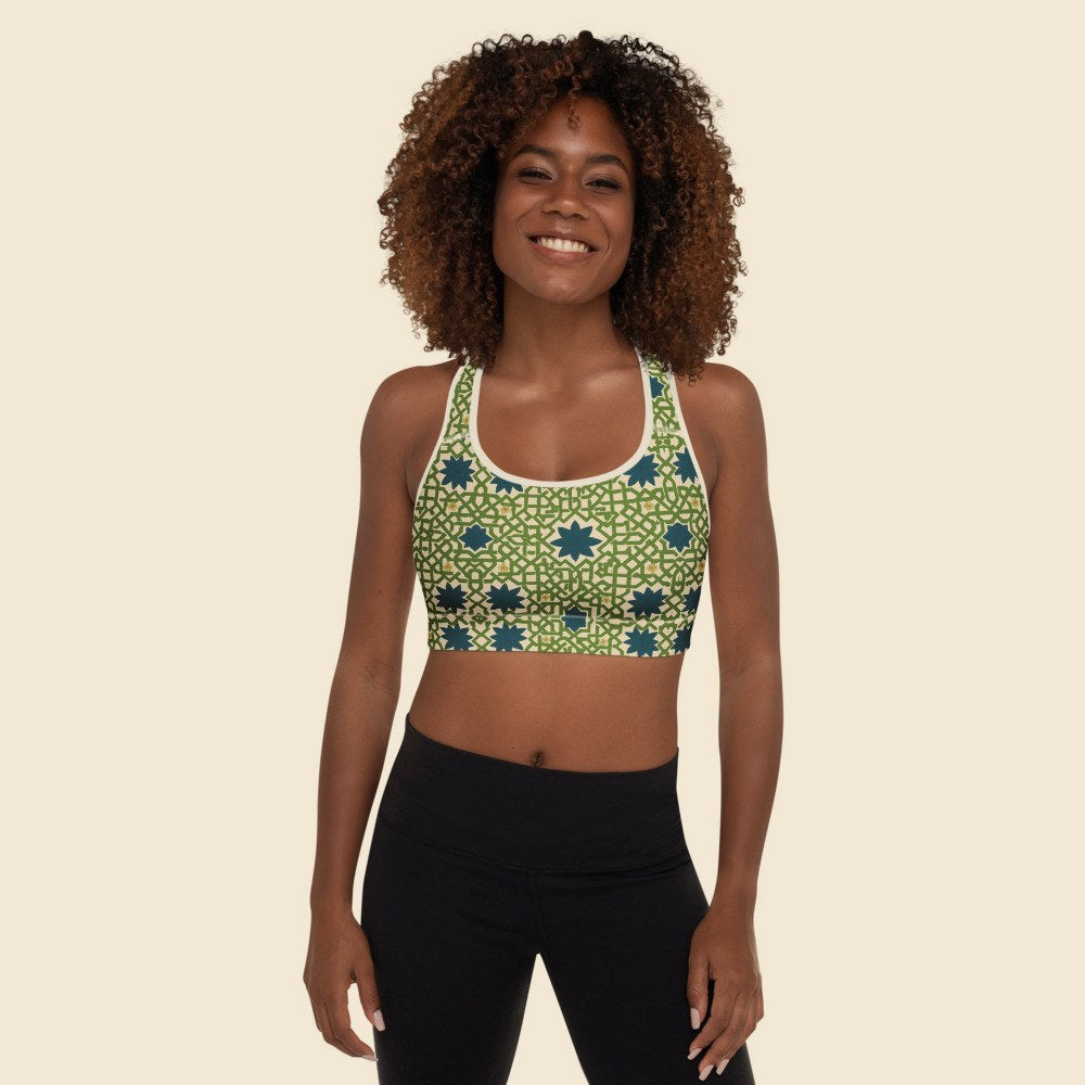 Brassière de Sport Rembourrée porté, Verso Paris · mannequin femme
