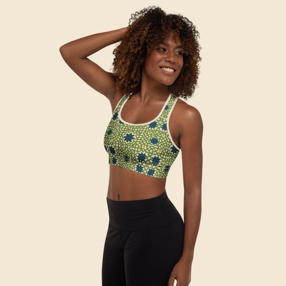 Brassière de Sport Rembourrée porté, Verso Paris · mannequin femme