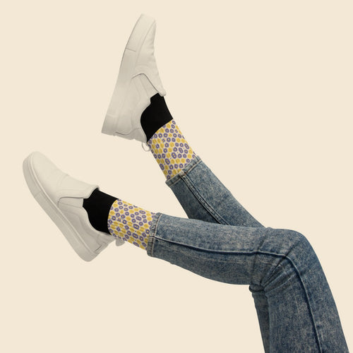 Chaussettes porté, Verso Paris · mannequin femme