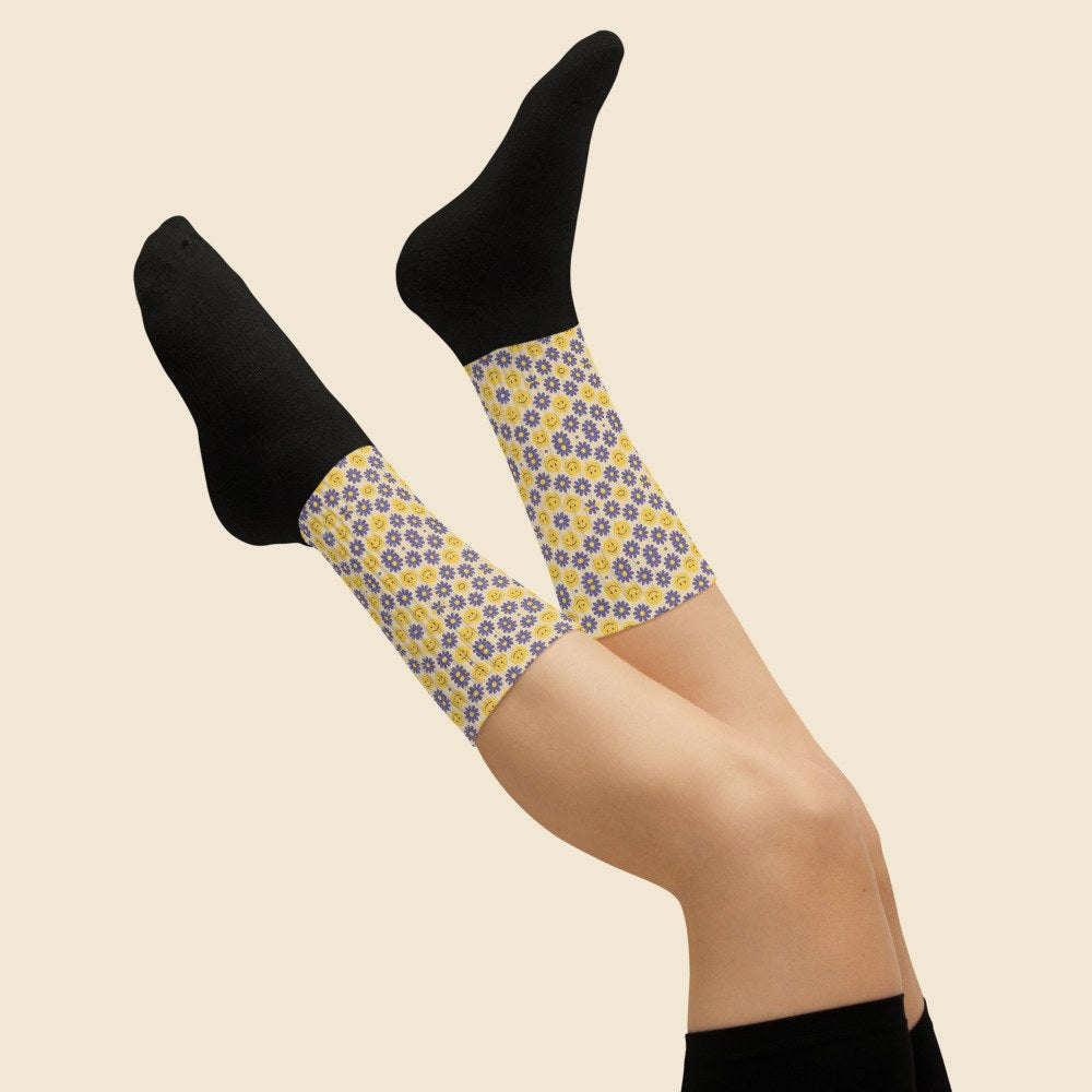 Chaussettes porté, Verso Paris · mannequin femme
