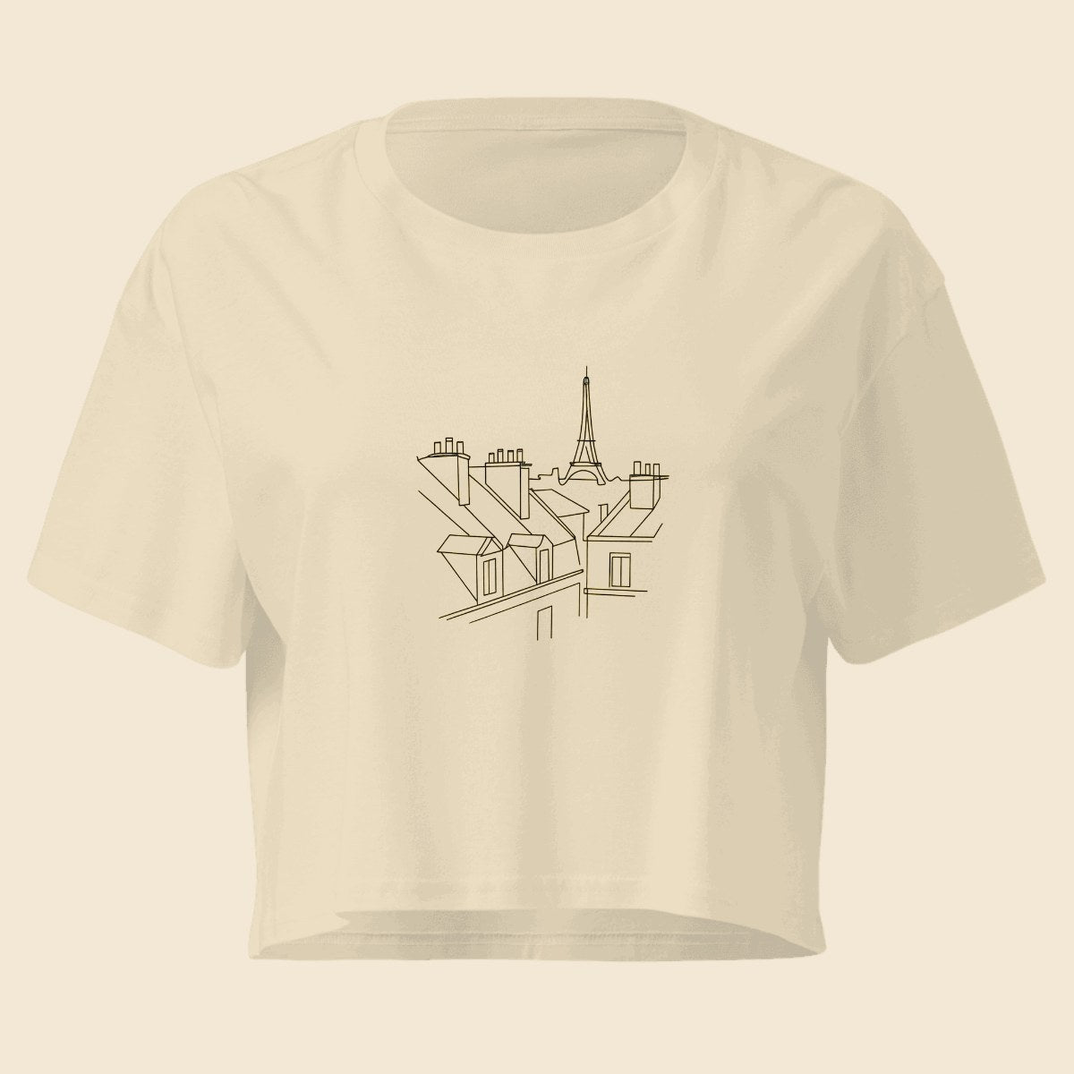 Crop Top personnalisé avec une illustration créée par l’IA, Verso Paris · exemple illustration IA