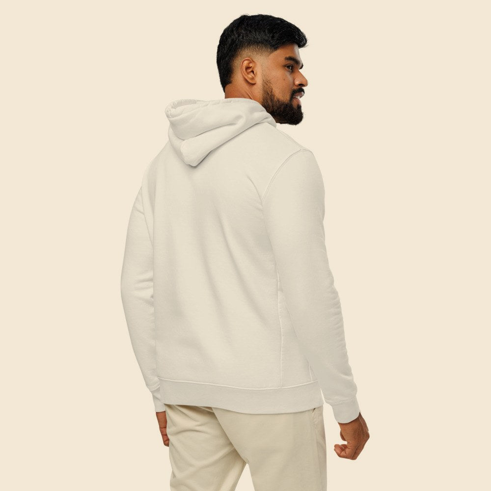 Hoodie Cruiser 2.0 porté par un homme, Verso Paris · mannequin homme · dos