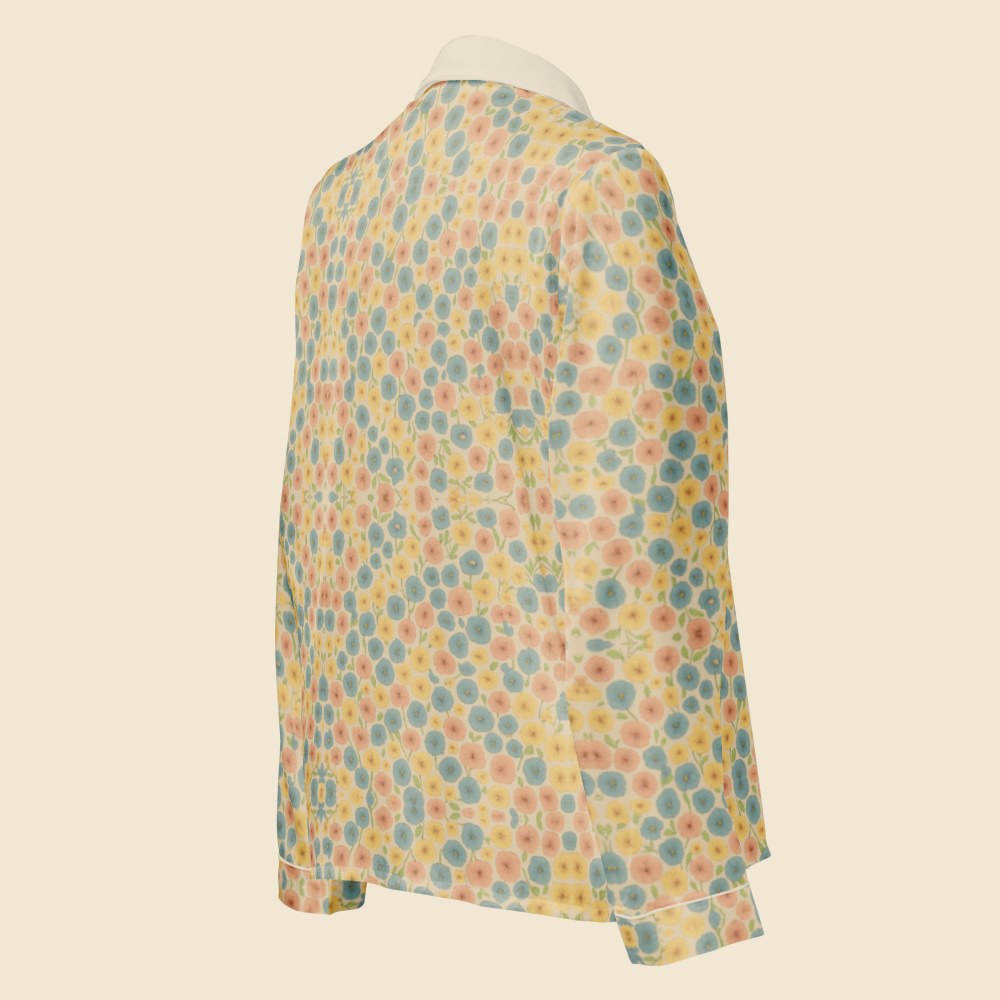 Haut de Pyjama Manches Longues personnalisable, Verso Paris · vue produit