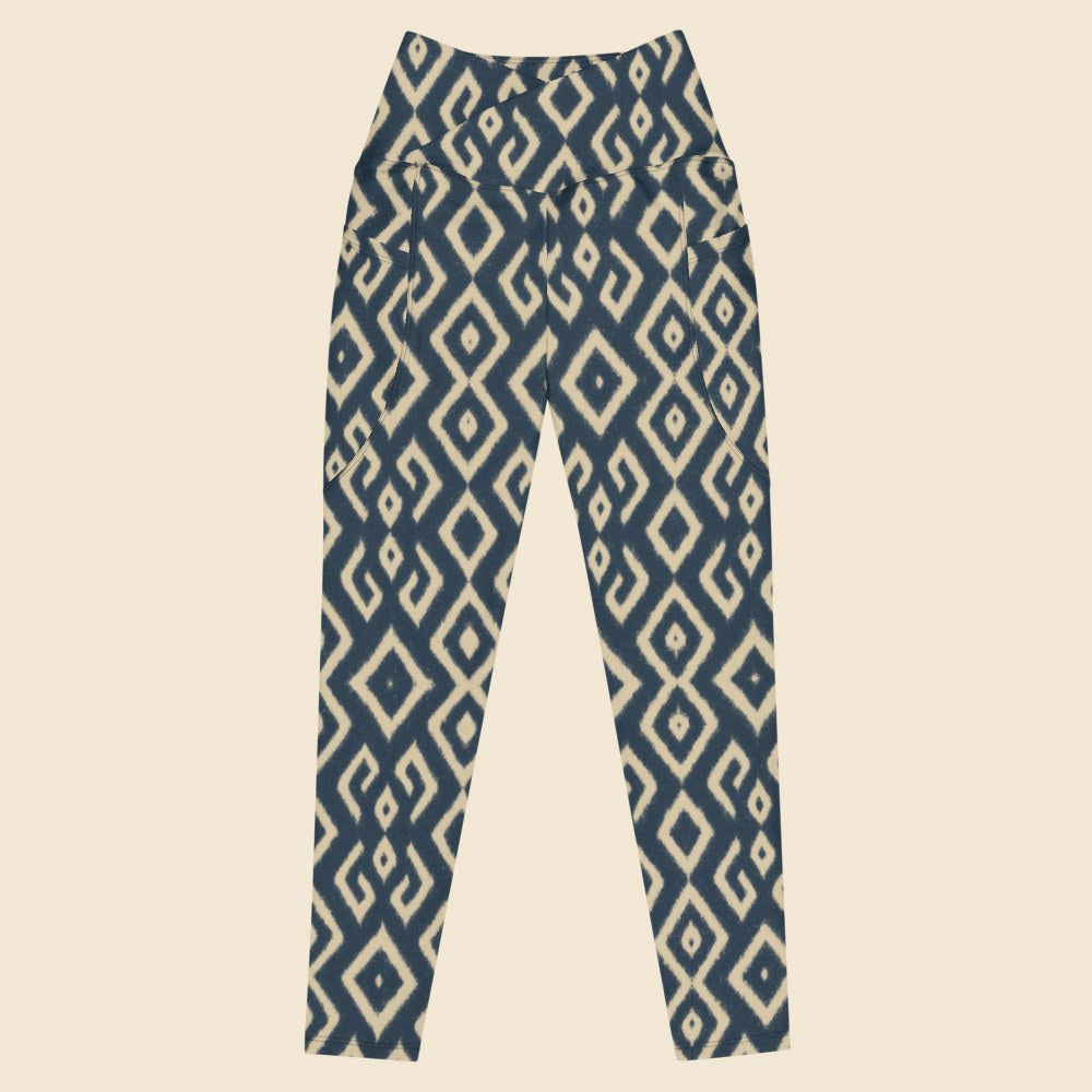 Leggings Croisés à Poches personnalisable, Verso Paris · vue produit