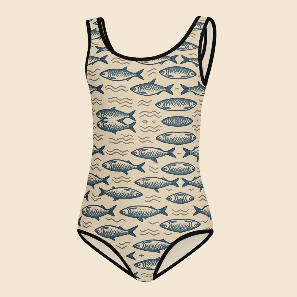 Maillot de Bain Enfant personnalisable, Verso Paris · vue produit