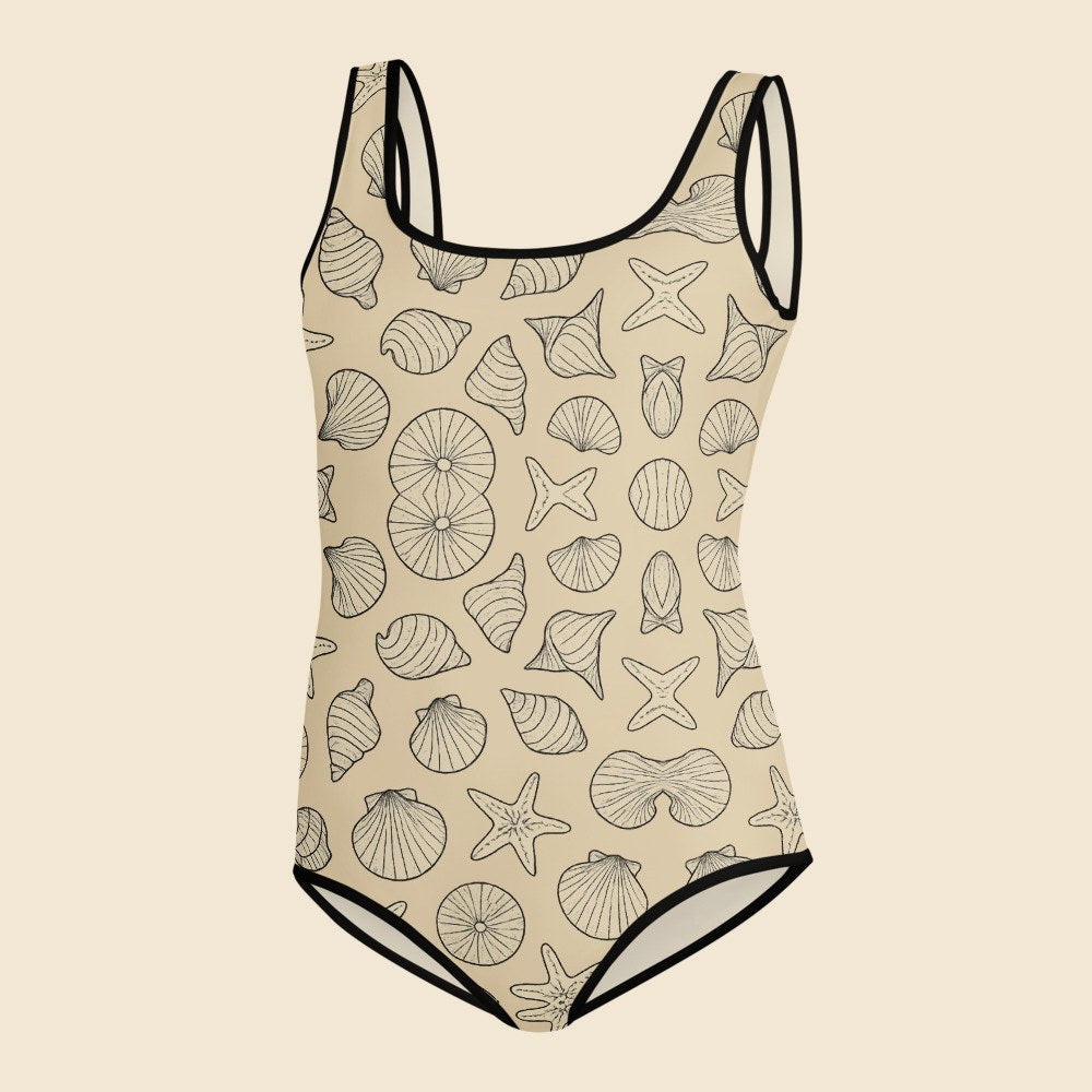 Maillot de Bain Junior personnalisable, Verso Paris · vue produit