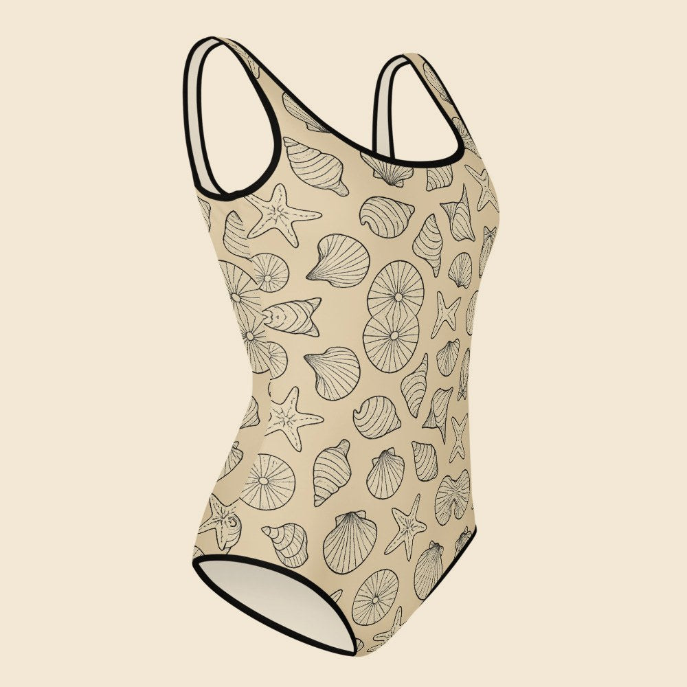 Maillot de Bain Junior personnalisable, Verso Paris · vue produit