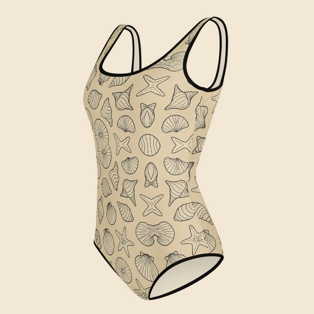 Maillot de Bain Junior personnalisable, Verso Paris · vue produit