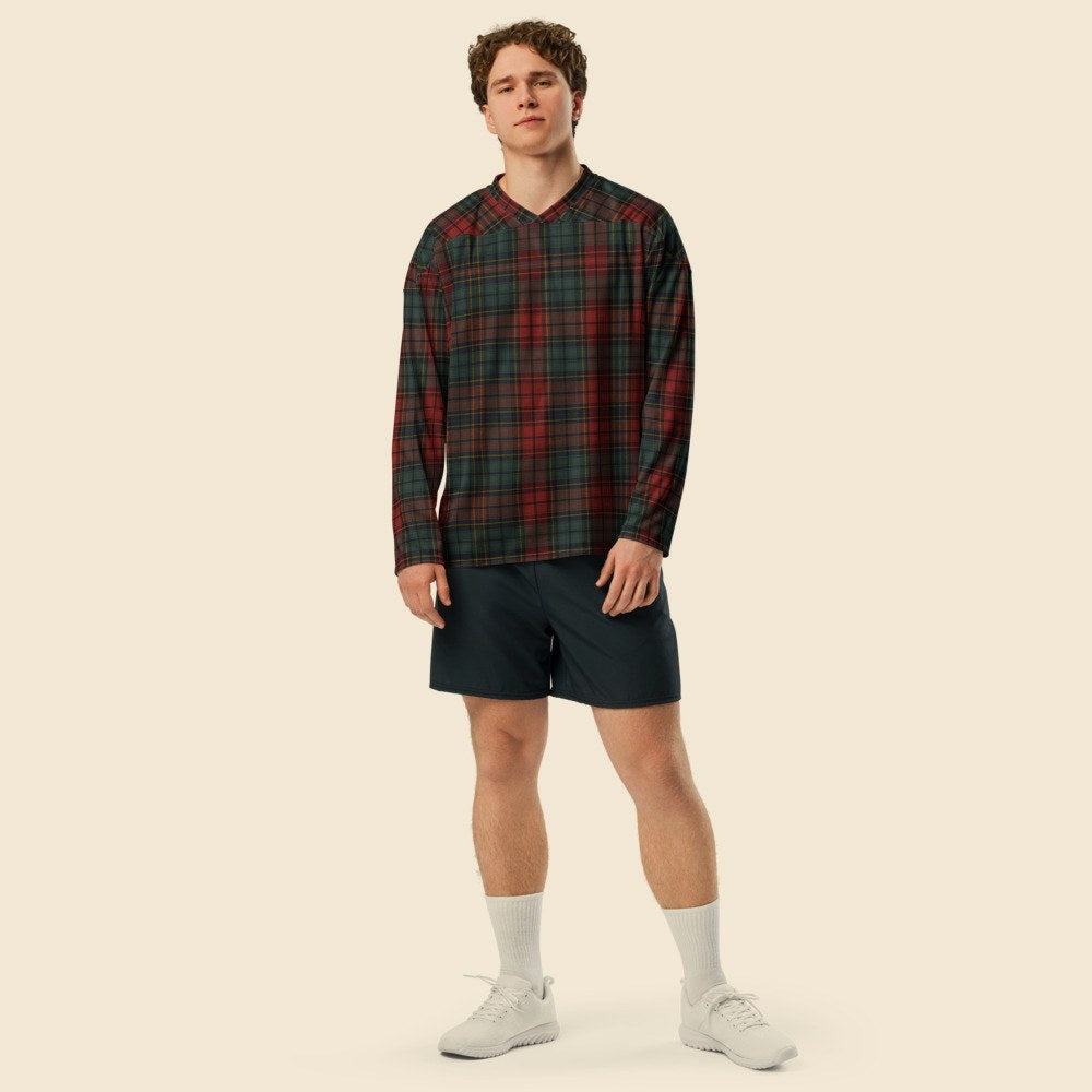 Maillot de Hockey porté, Verso Paris · mannequin homme