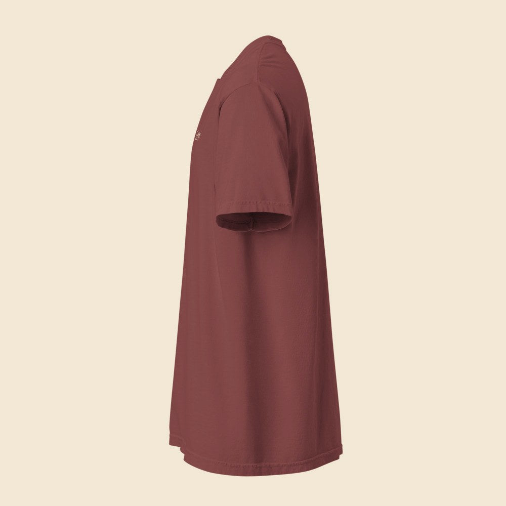 heavyweight-tee Brique Left