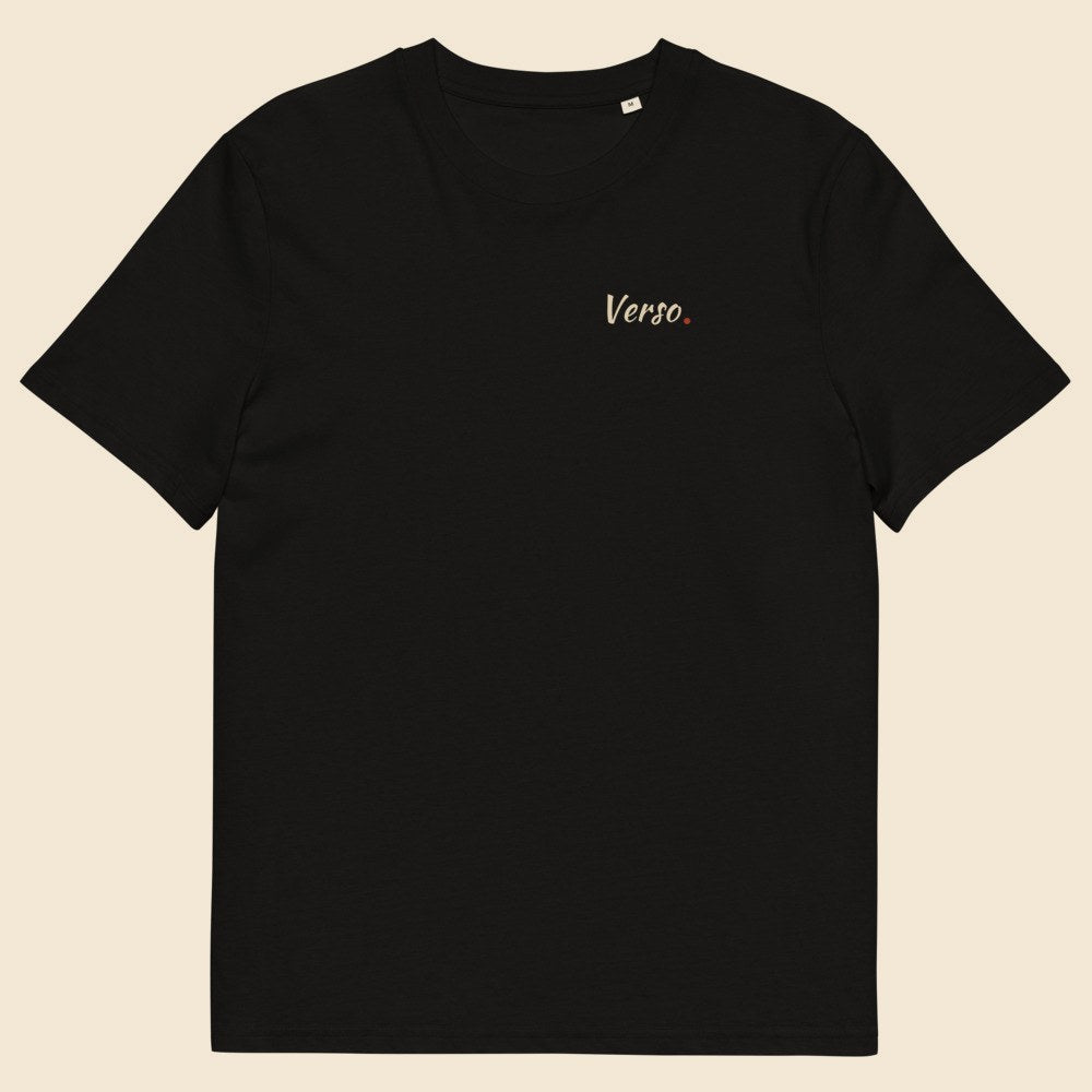 organic-tee Noir Front