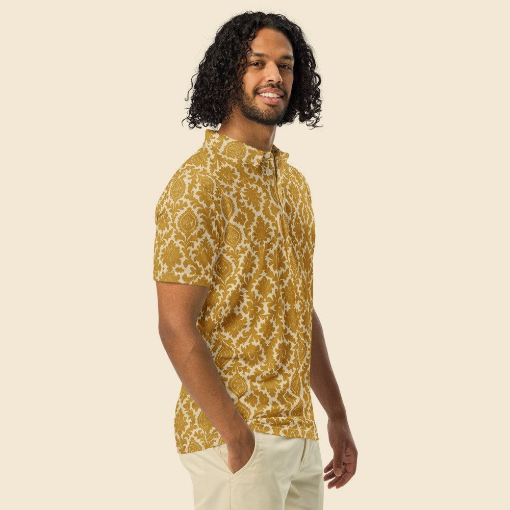 Polo Ajusté porté, Verso Paris · mannequin homme