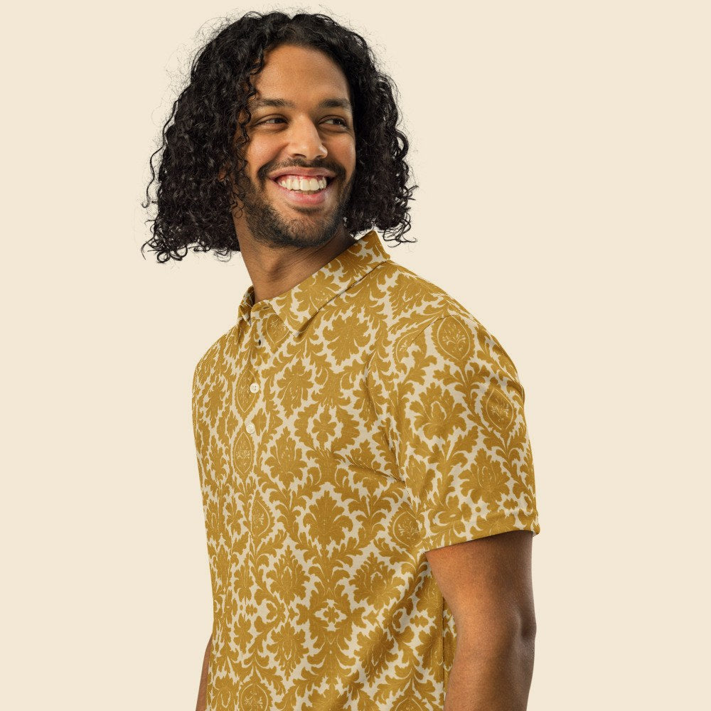 Polo Ajusté porté, Verso Paris · mannequin homme