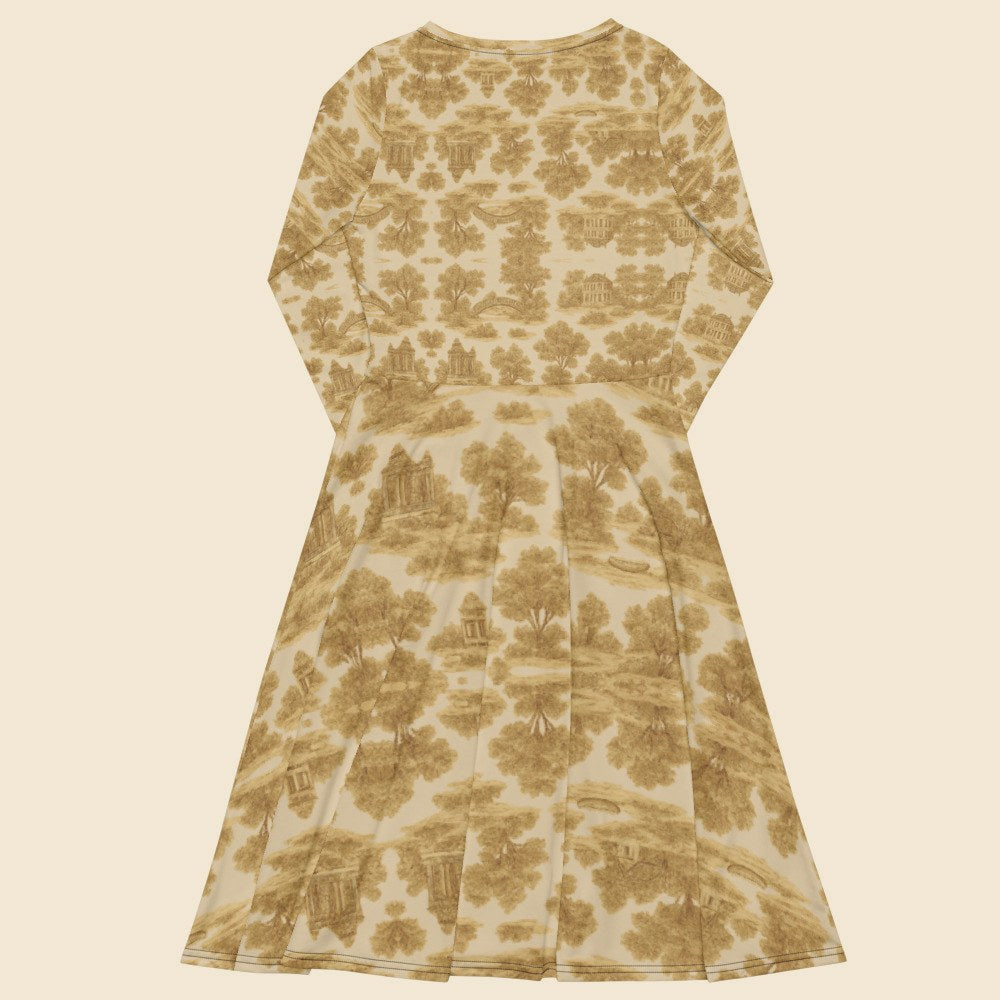 Robe Midi Manches Longues personnalisable, Verso Paris · vue produit