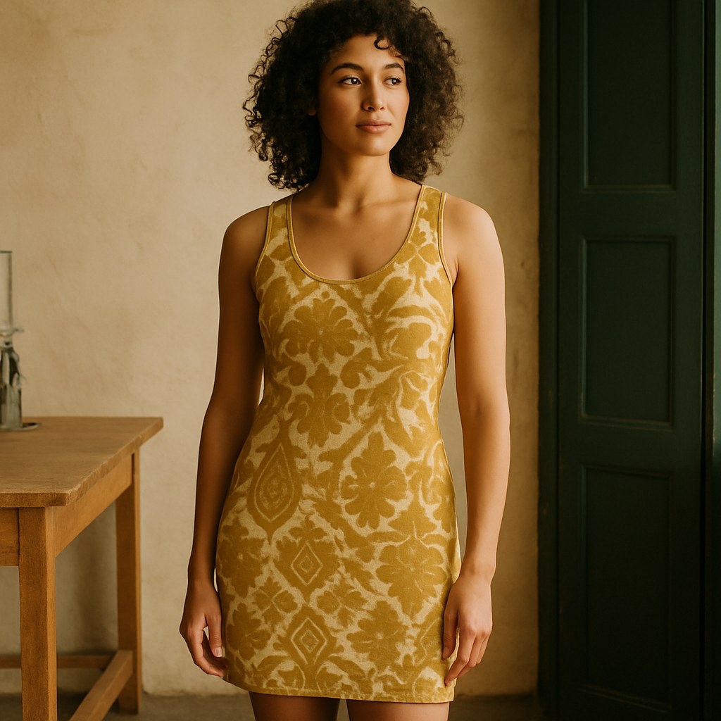Robe Moulante photographié dans l'atelier Verso Paris · atelier Verso · d'après produit · porté femme