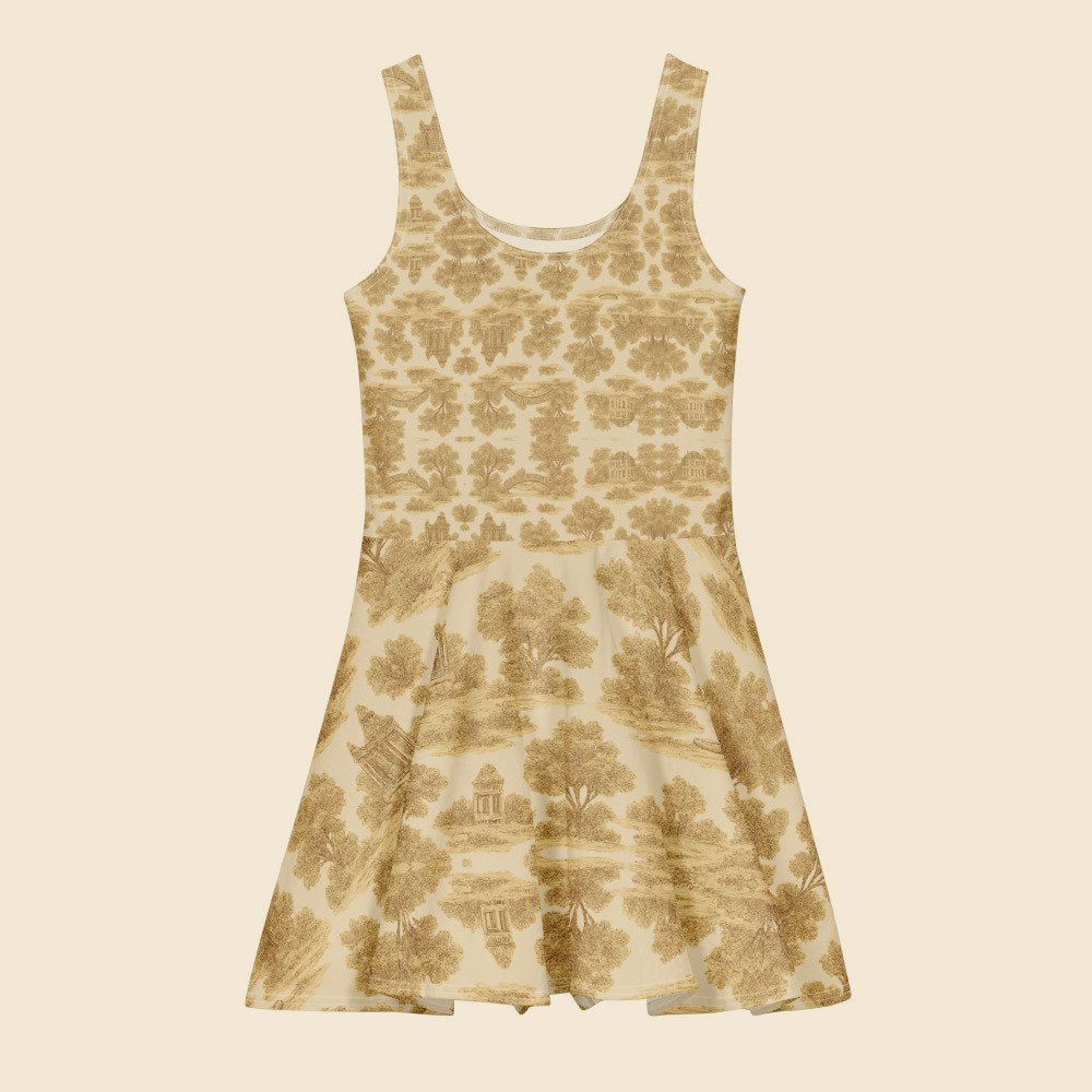 Robe Patineuse Coton personnalisable, Verso Paris · vue produit