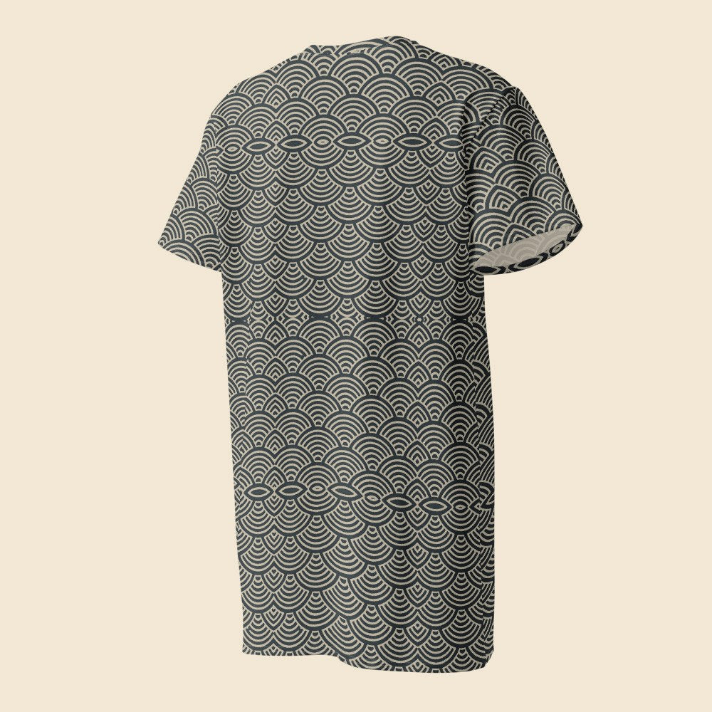 Robe T-shirt Coton personnalisable, Verso Paris · vue produit