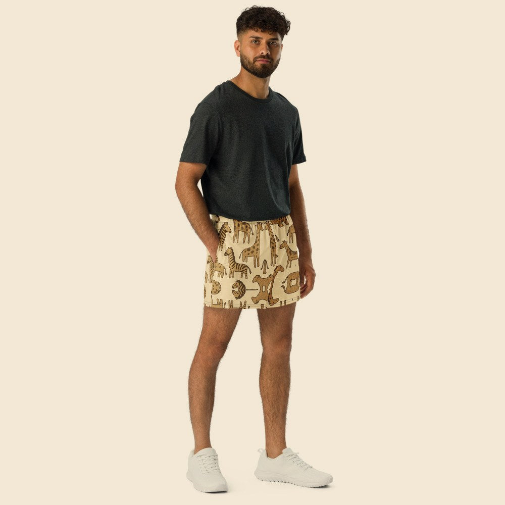 Short de Sport Unisexe porté, Verso Paris · mannequin homme