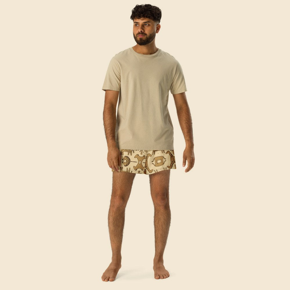 Short de Sport Unisexe porté, Verso Paris · mannequin homme