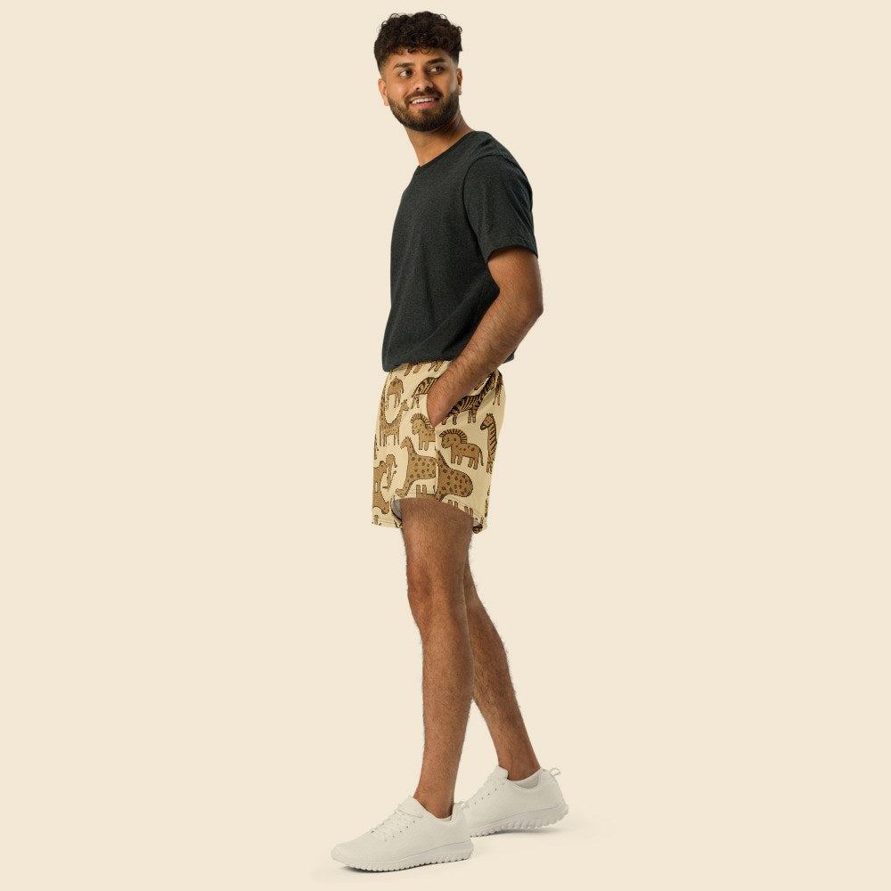 Short de Sport Unisexe porté, Verso Paris · mannequin homme
