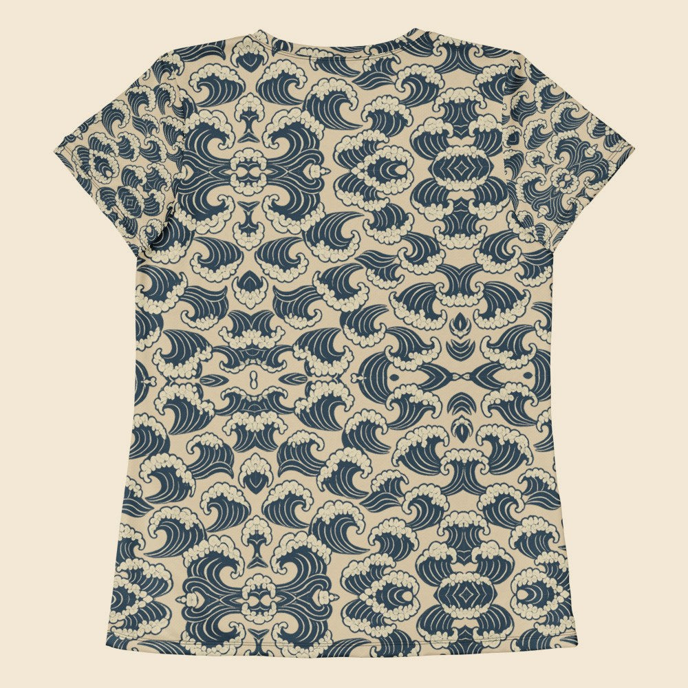 Tee Athlétique Femme personnalisable, Verso Paris · vue produit