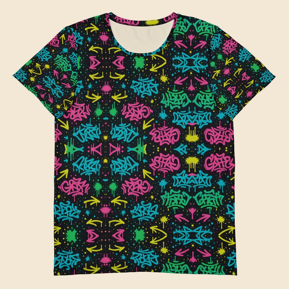 Tee Athlétique personnalisable, Verso Paris · vue produit