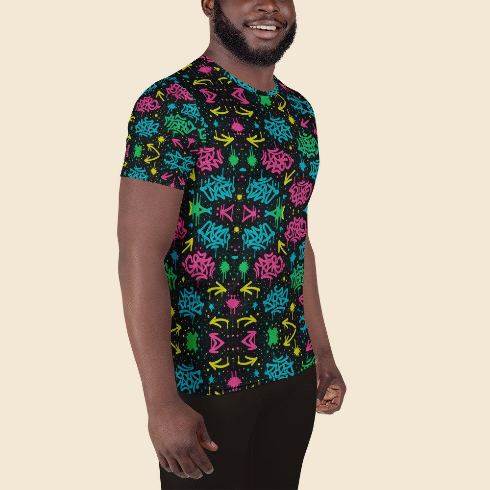Tee Athlétique porté, Verso Paris · mannequin homme