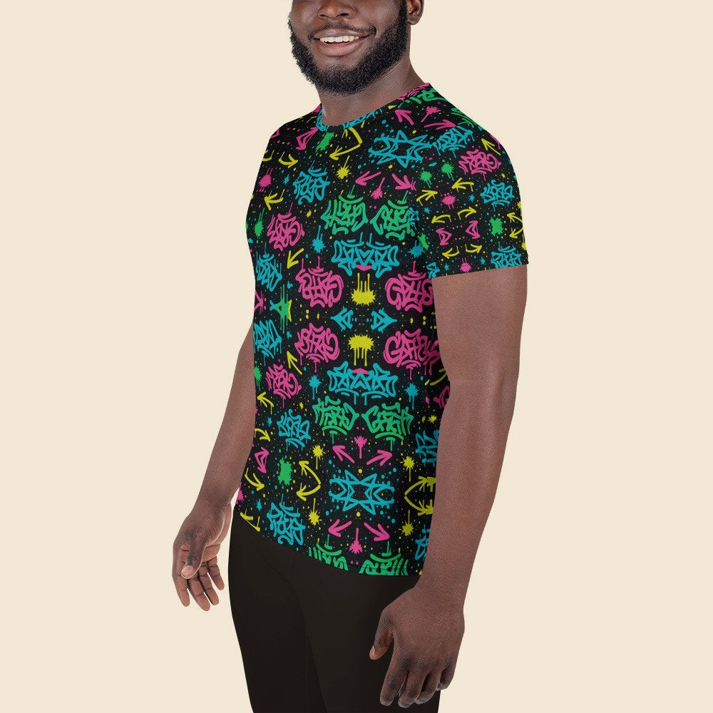 Tee Athlétique porté, Verso Paris · mannequin homme