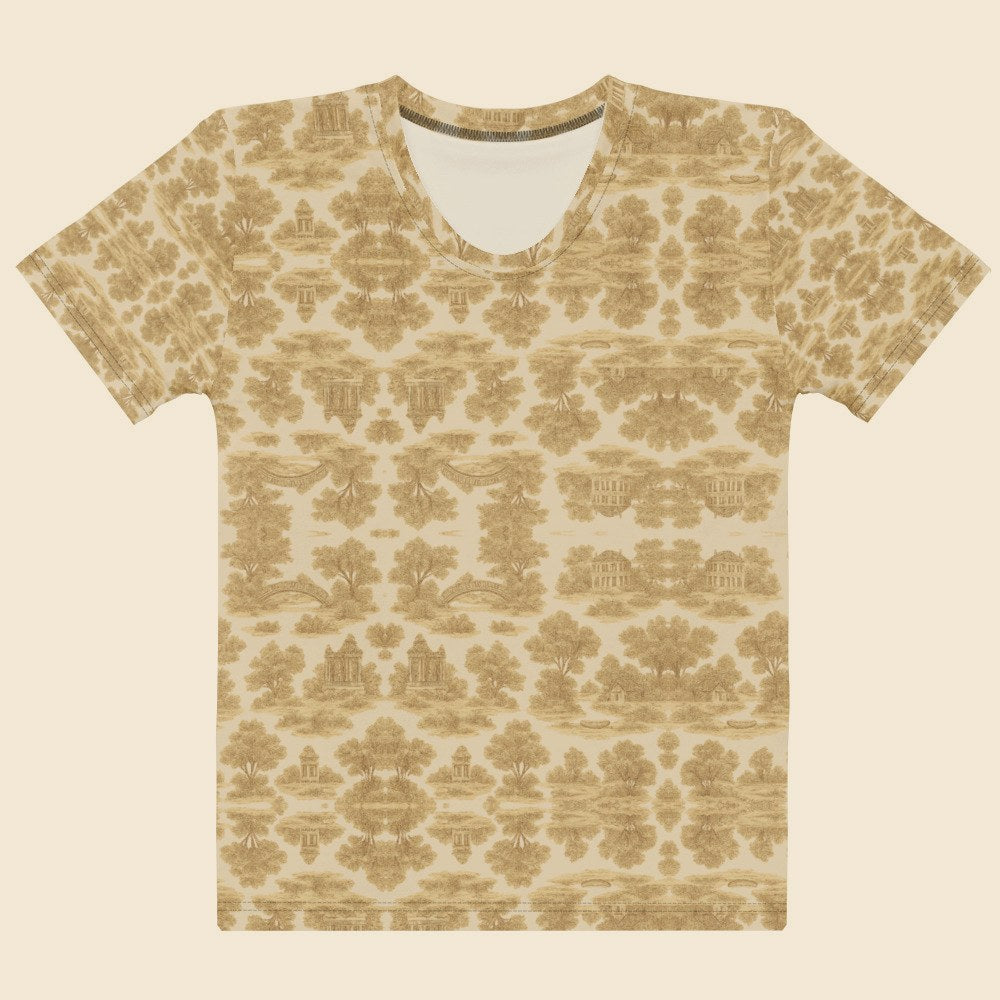 Tee Col Rond Femme personnalisable, Verso Paris · vue produit