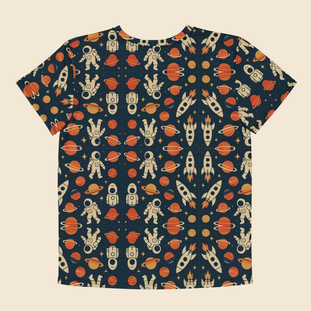 Tee Col Rond Junior personnalisable, Verso Paris · vue produit