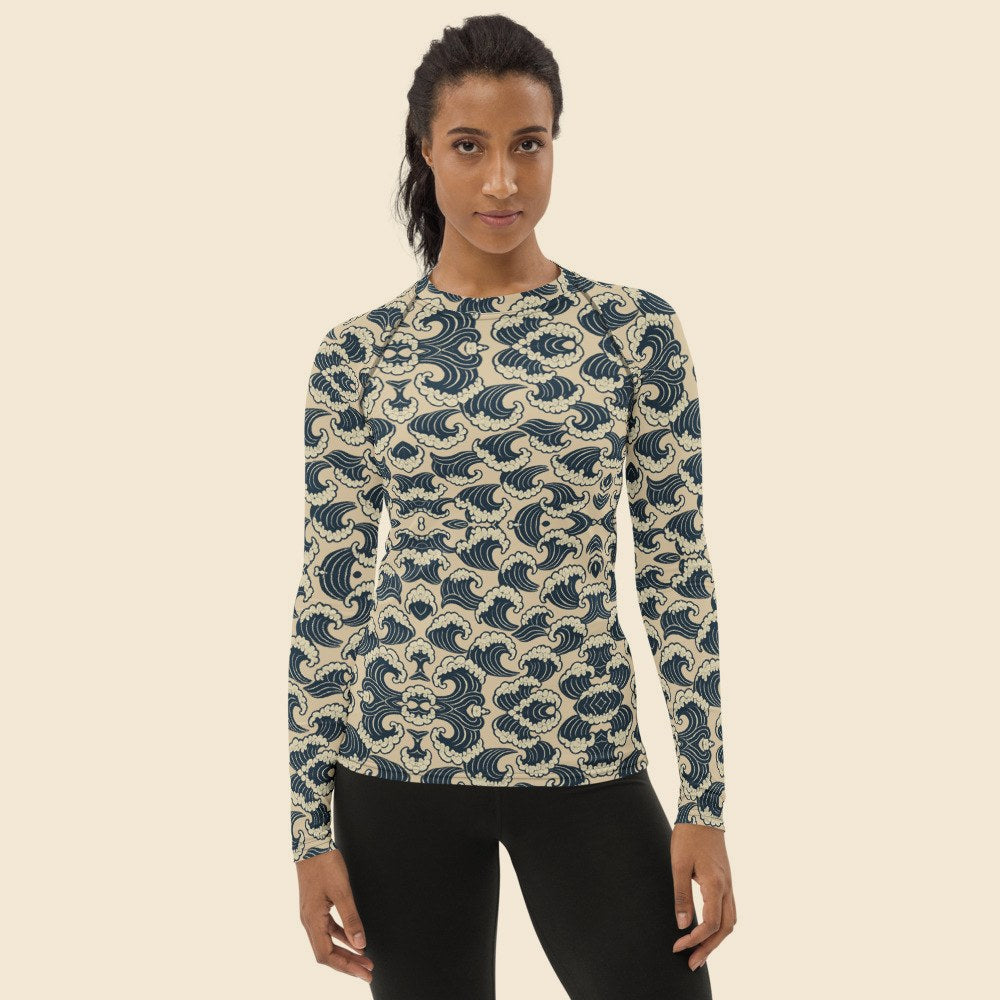 Top de Surf Femme porté, Verso Paris · mannequin femme