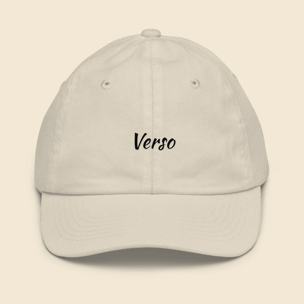 casquette-enfant-studio · exemple Blanc · logo Verso