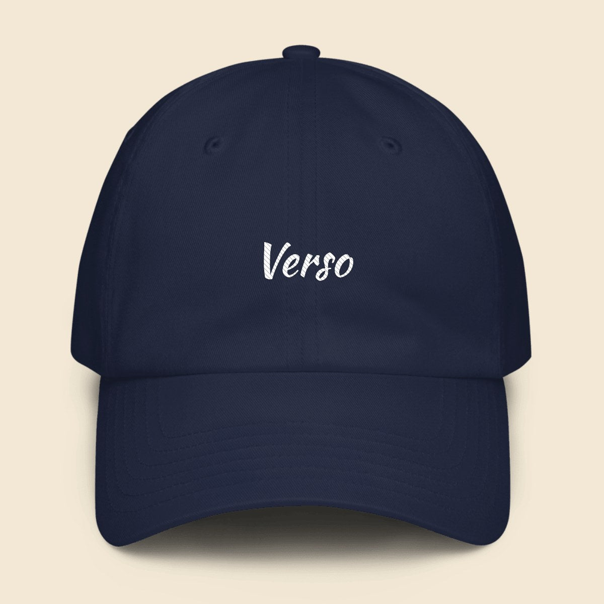 casquette-dad-studio · exemple Marine · logo Verso