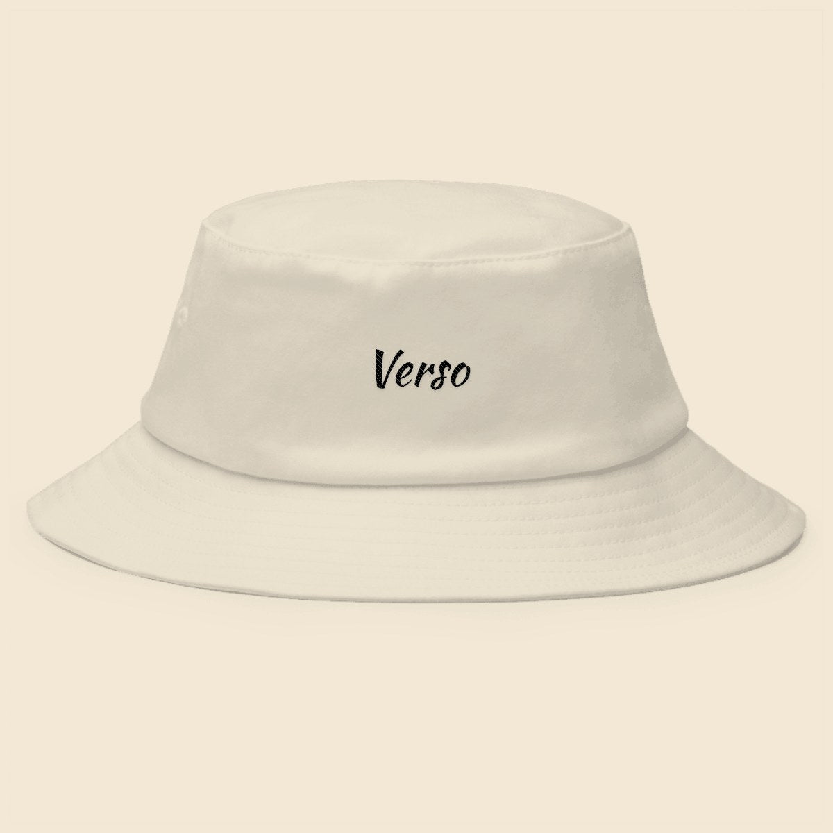 Bob personnalisable, coloris Blanc, Verso Paris · exemple Blanc · logo Verso
