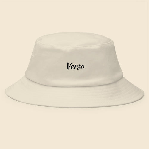 bucket-hat-studio · exemple Blanc · logo Verso