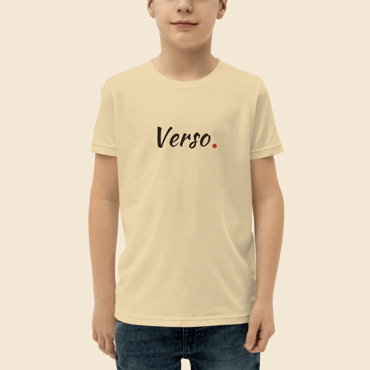 youth-tee-studio · exemple Naturel · logo Verso