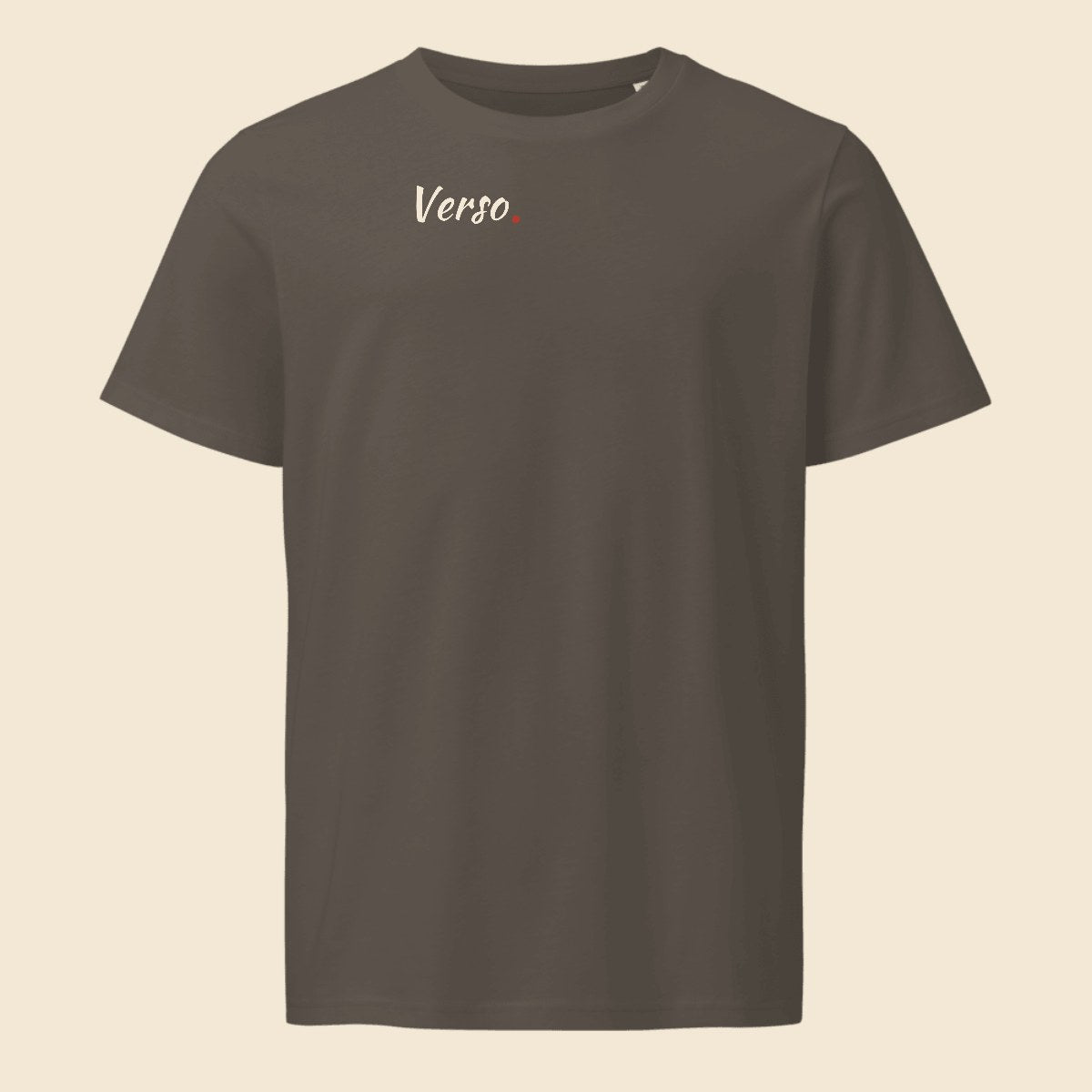 crafter-tee-studio · exemple Anthracite · logo Verso