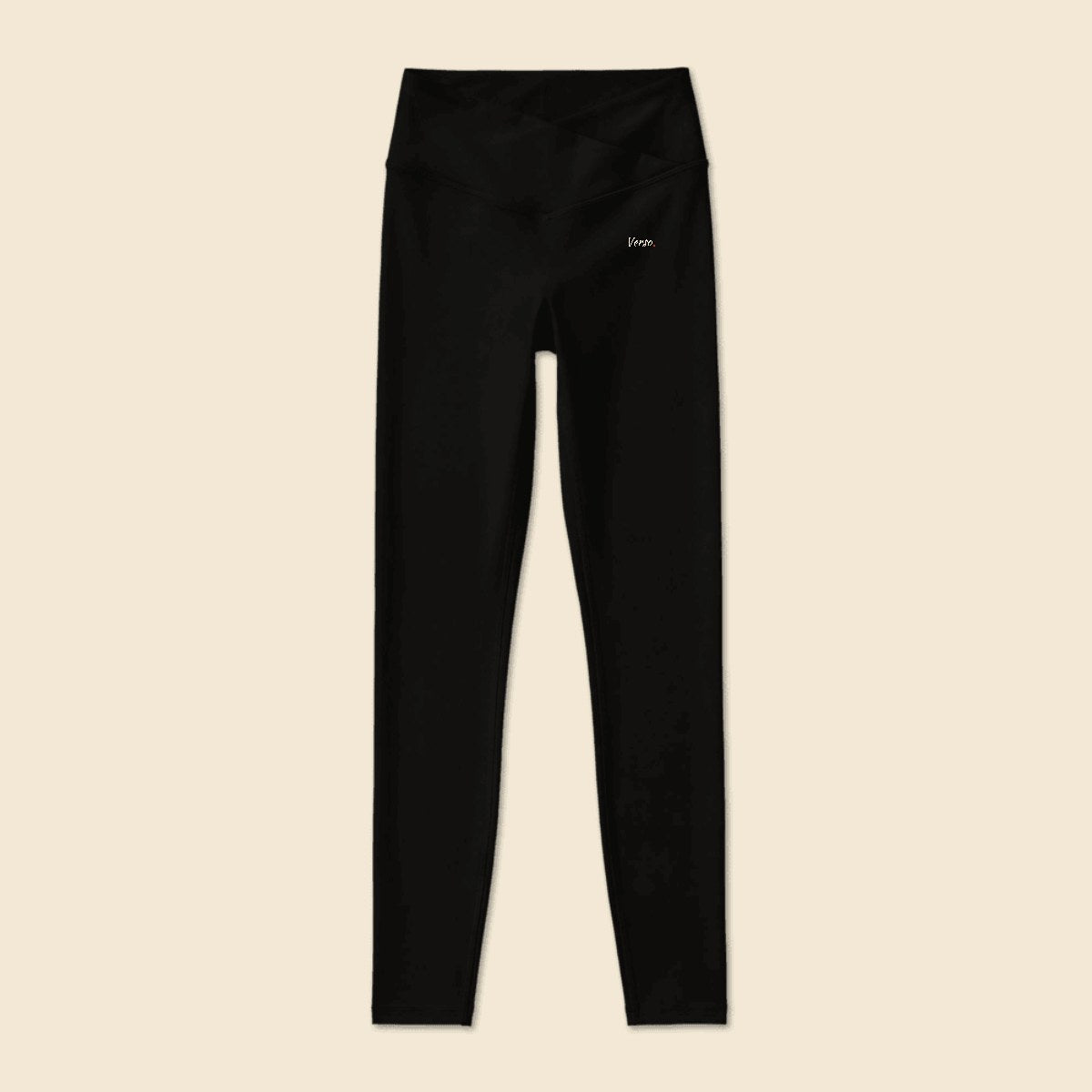 Leggings Luxe TriDri personnalisable, coloris Noir, Verso Paris · exemple Noir · logo Verso