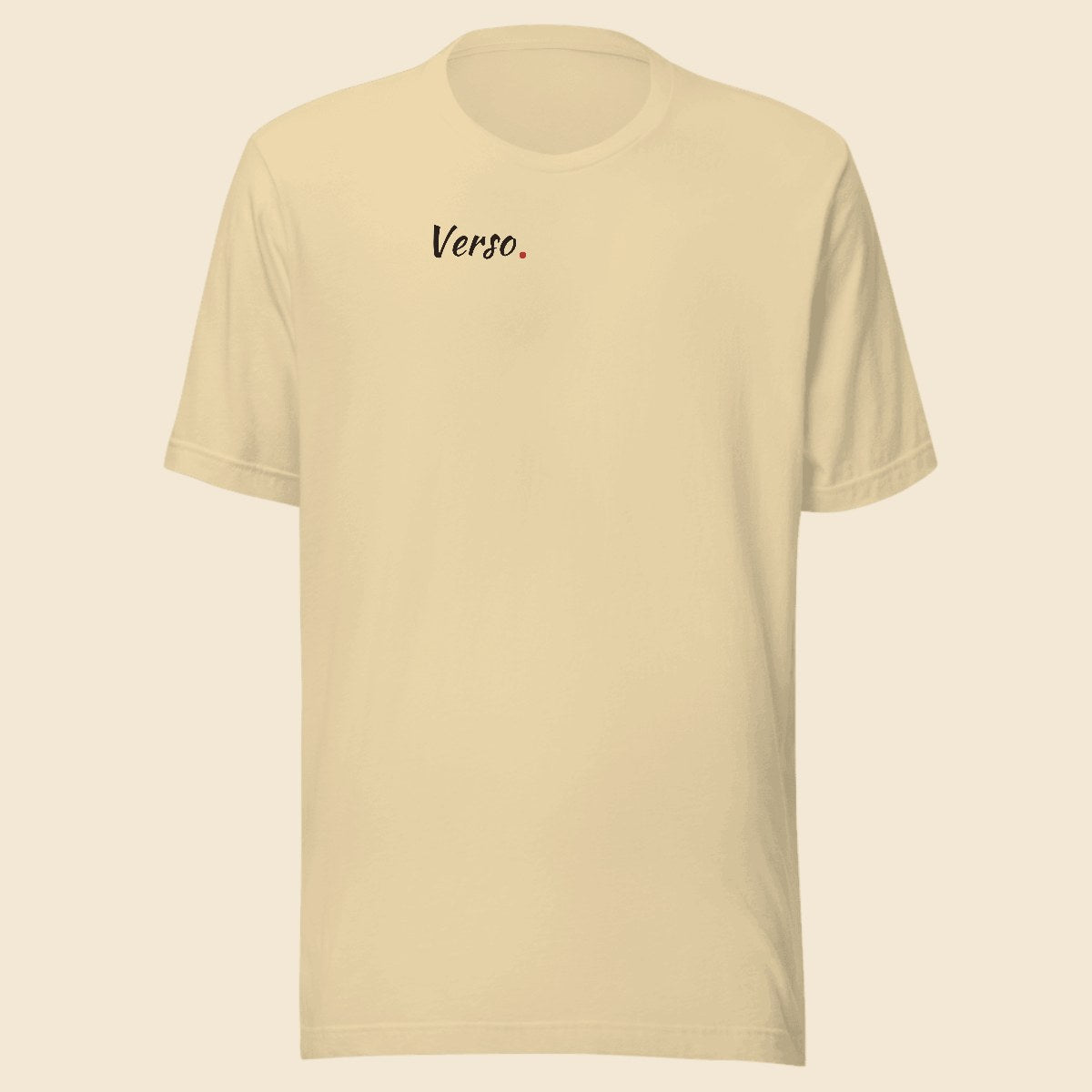 classic-tee-studio · exemple Naturel · logo Verso
