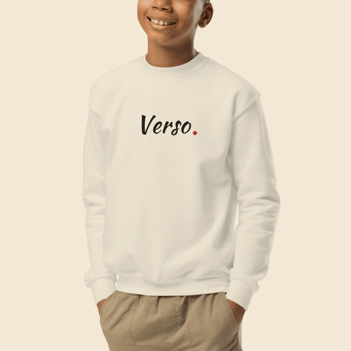 youth-sweat-studio · exemple Blanc · logo Verso