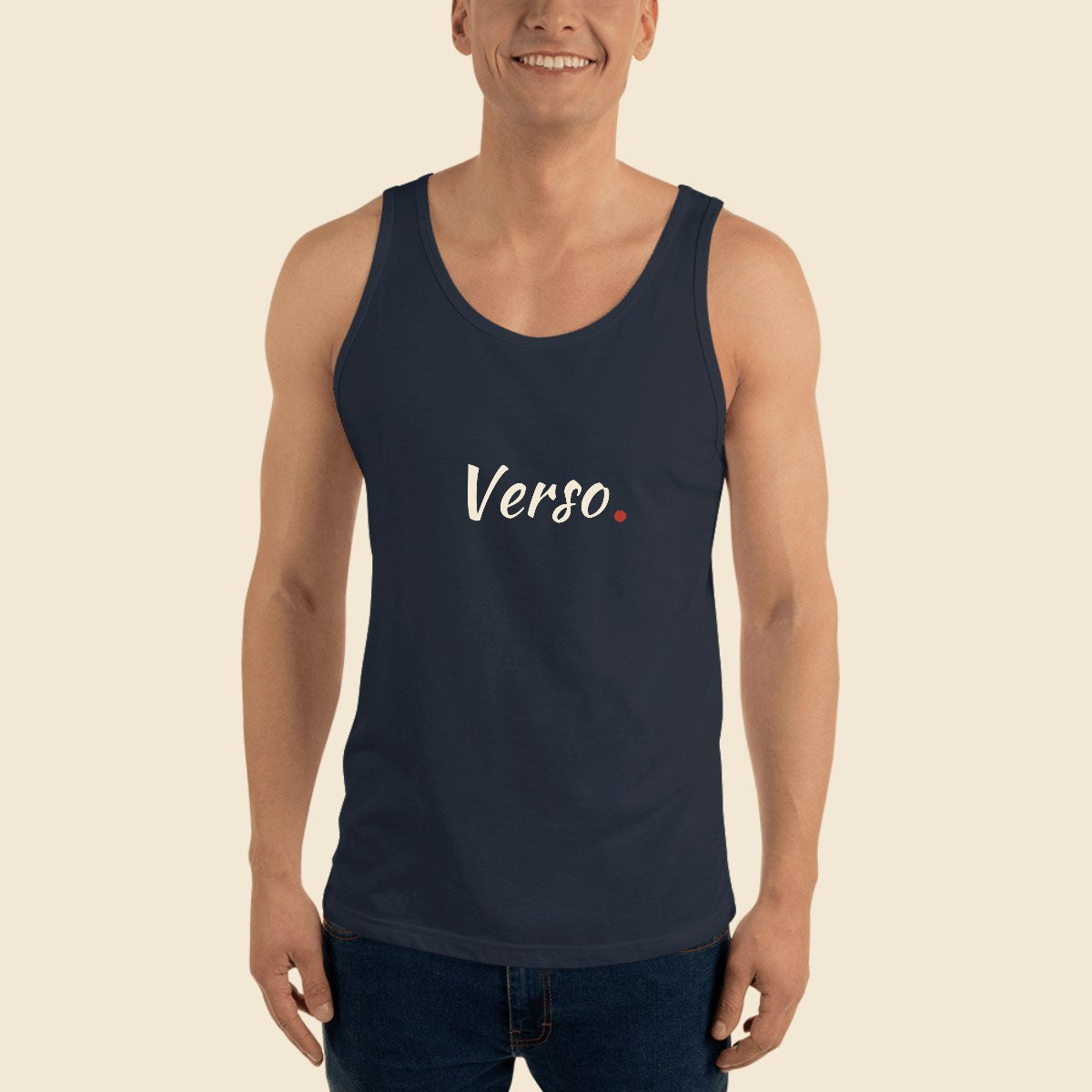 tank-top-studio · exemple Marine · logo Verso