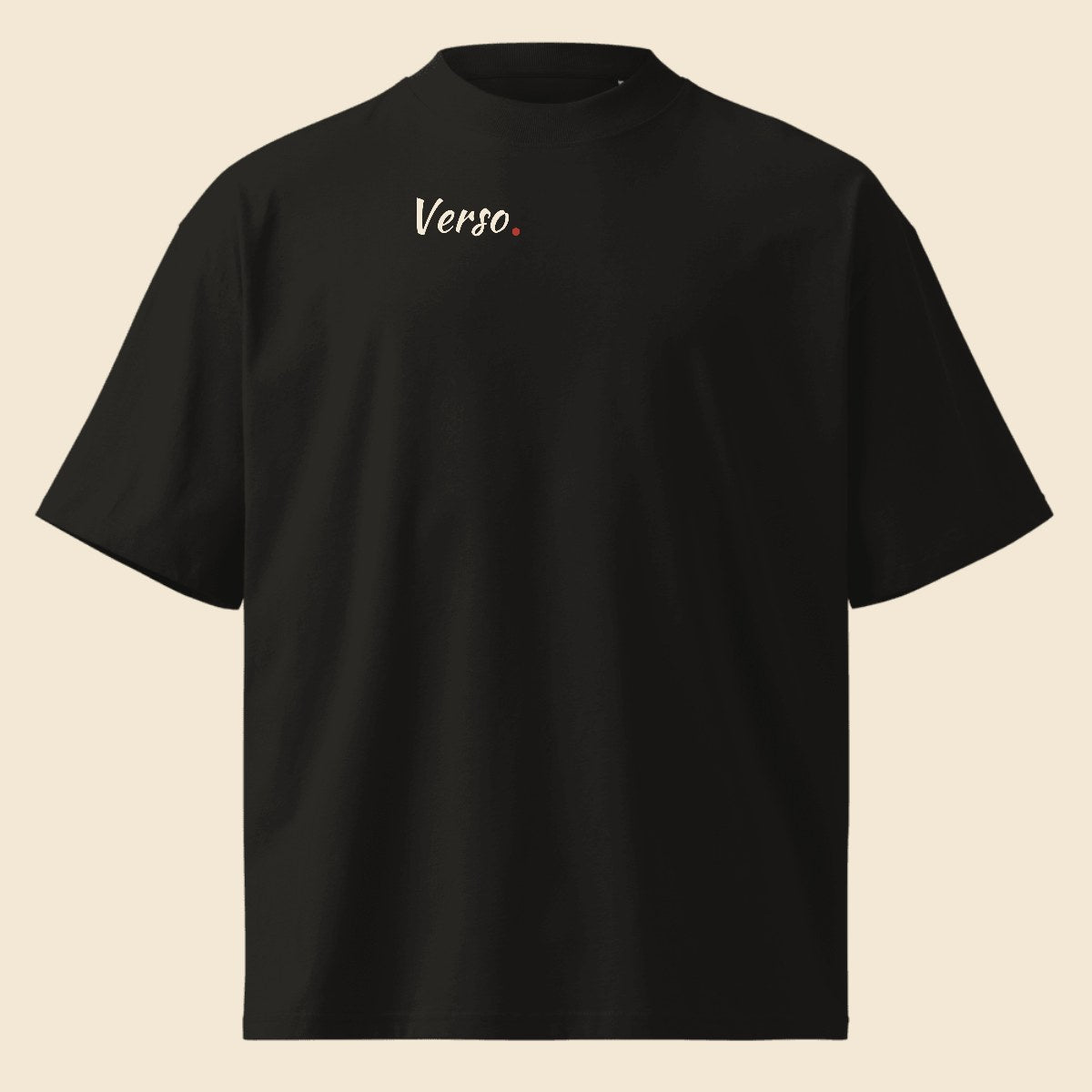 blaster-tee-studio · exemple Noir · logo Verso