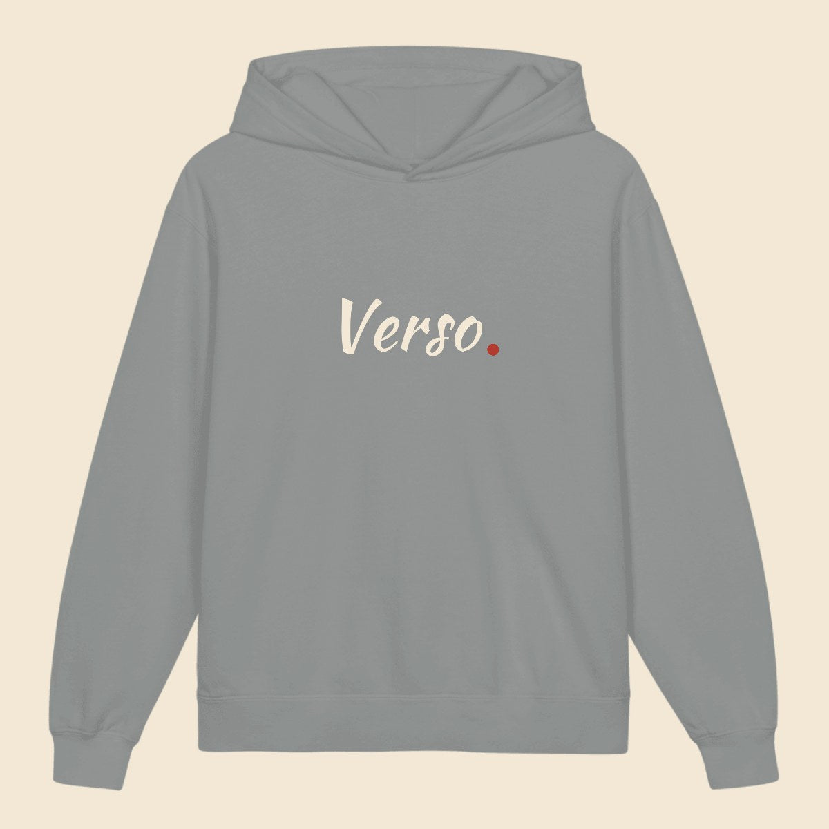 sweatshirt-a-capuche-enfant-studio · exemple Bleu jean · logo Verso
