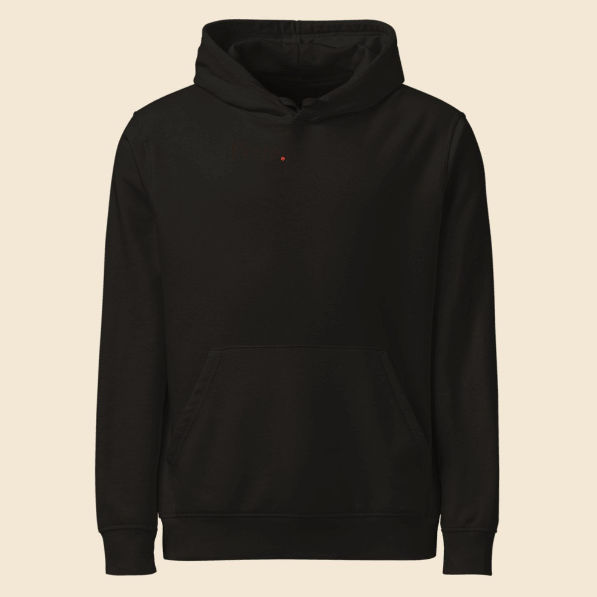 Hoodie Drummer 2.0 personnalisable, coloris Gris foncé chiné, Verso Paris · exemple Gris foncé chiné · logo Verso
