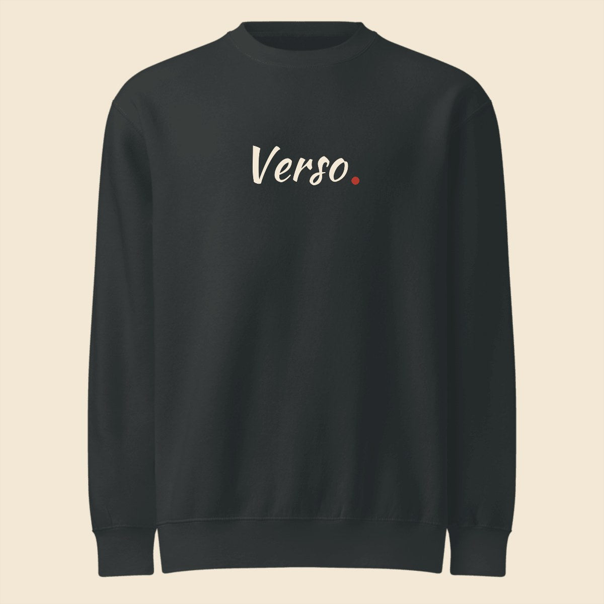 sweatshirt-col-rond-lane-seven-ls14004-studio · exemple Marine · logo Verso